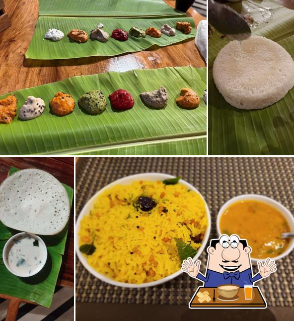 Clam chowder at The Library