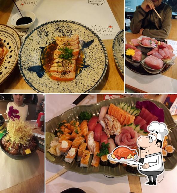 Pato-à-pequim em Yujin Temakeria