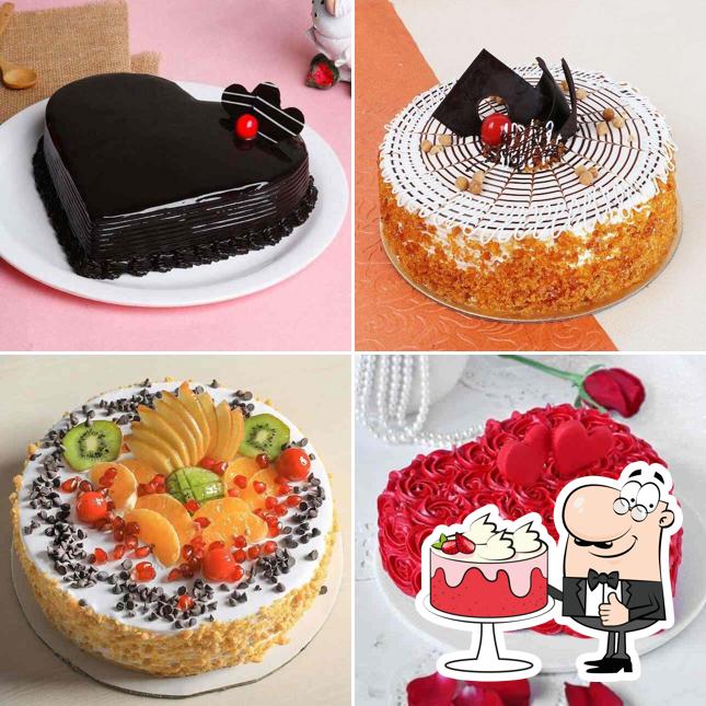 Here's a picture of Bangalore City Flowers And Cakes