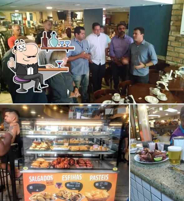 O interior do Padaria Verdun