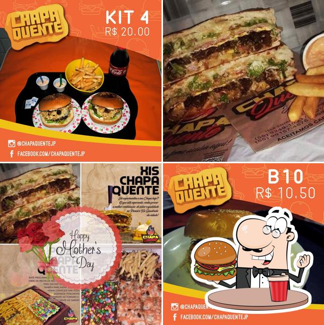 Hambúrguer em Chapa Quente