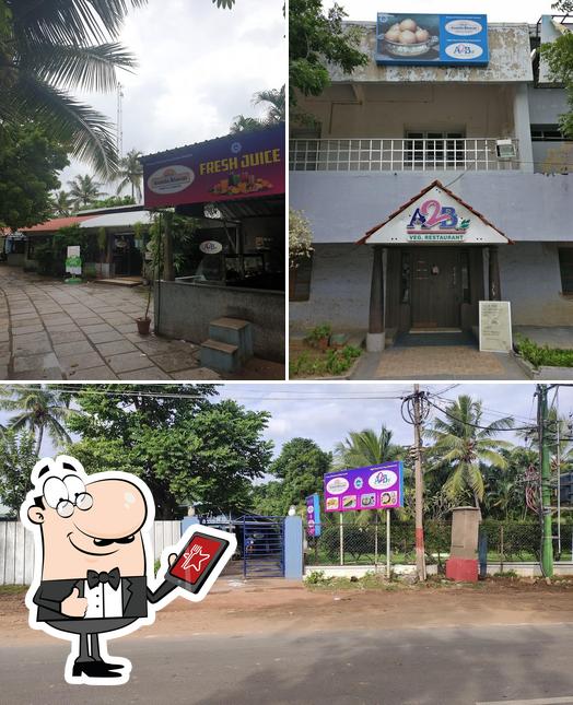 Check out how Adyar Ananda Bhavan - A2B looks outside