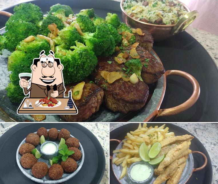 Filé mignon em Mulligan Golf Bar