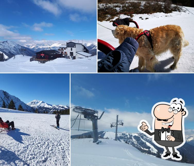 L'extérieur de La Chalette