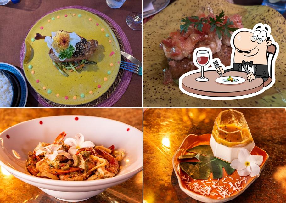 Platos en Secret Spot Restaurante