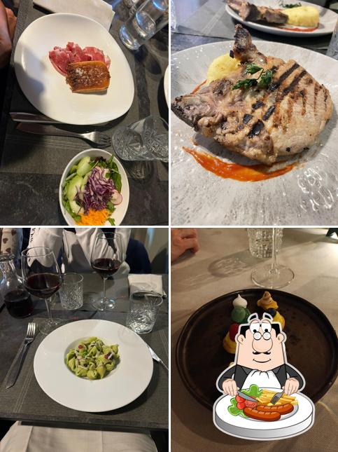 Cibo al Ristorante La Gare