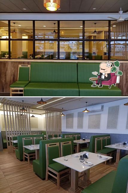 The interior of SONA RESTAURANT