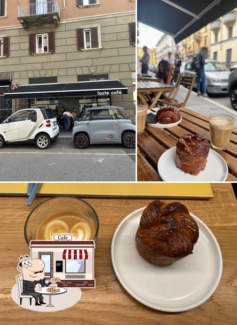 La immagine di esterno e cibo da Loste Cafè