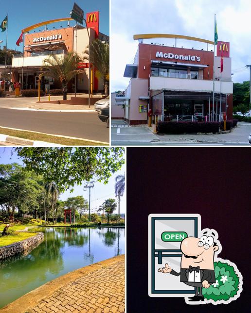 Veja imagens do exterior do McDonald's