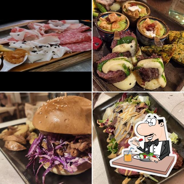 Panino con maiale stirato al Agriturismo Foraman