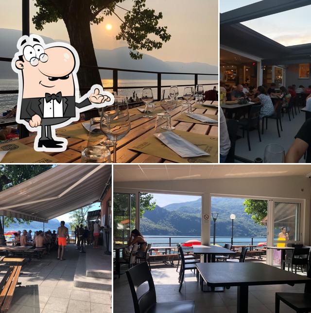 Gli interni di Pizzeria Camping Spiaggia