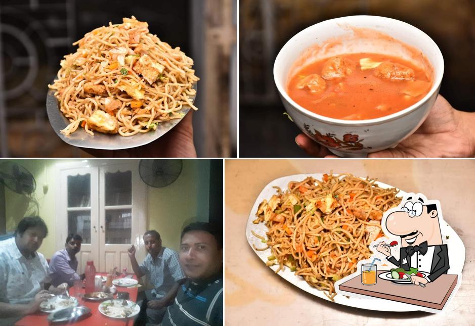 Food at Hot Pak Restaurant