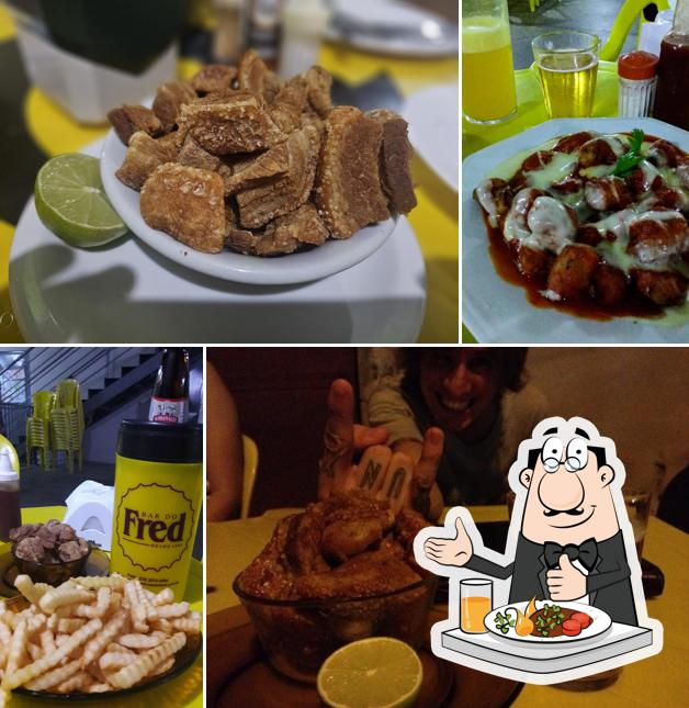 Platos en Bar do Fred - Bebidas e Porções