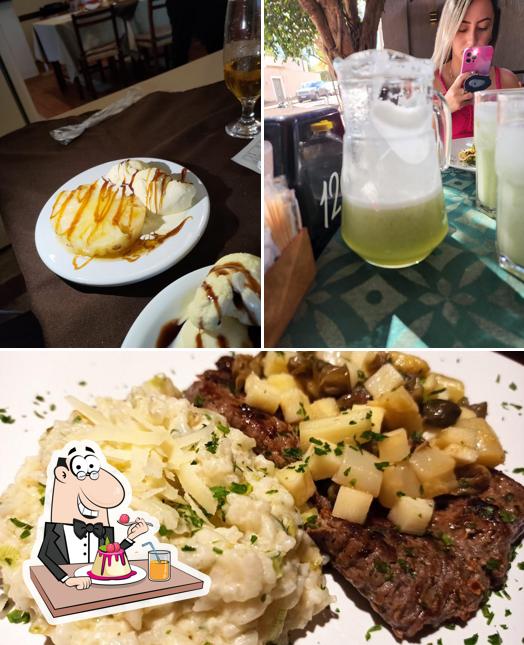 O Barbosa serve uma seleção de sobremesas