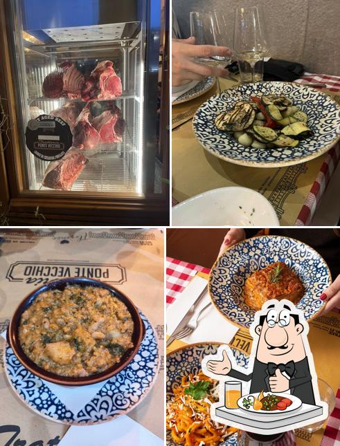 Platti al Trattoria Ponte Vecchio - Ristorante Firenze