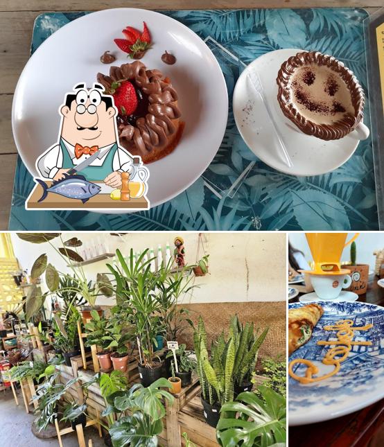 Salmão grelhado em CAFOFO - Café com Plantas