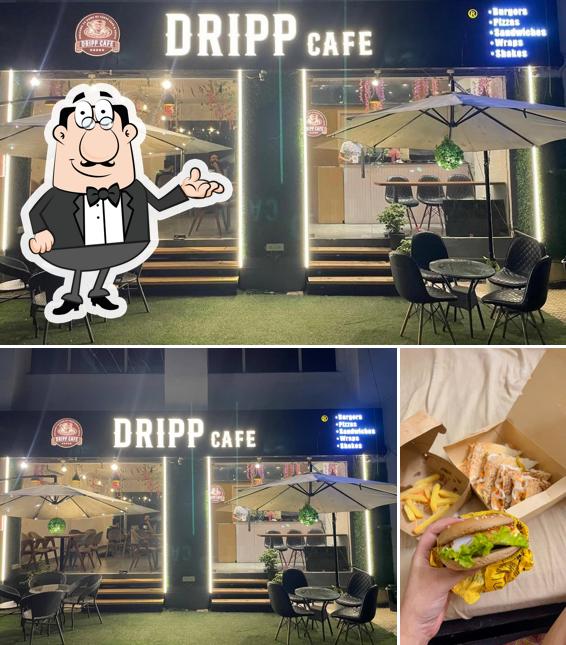 The interior of Dripp Cafe