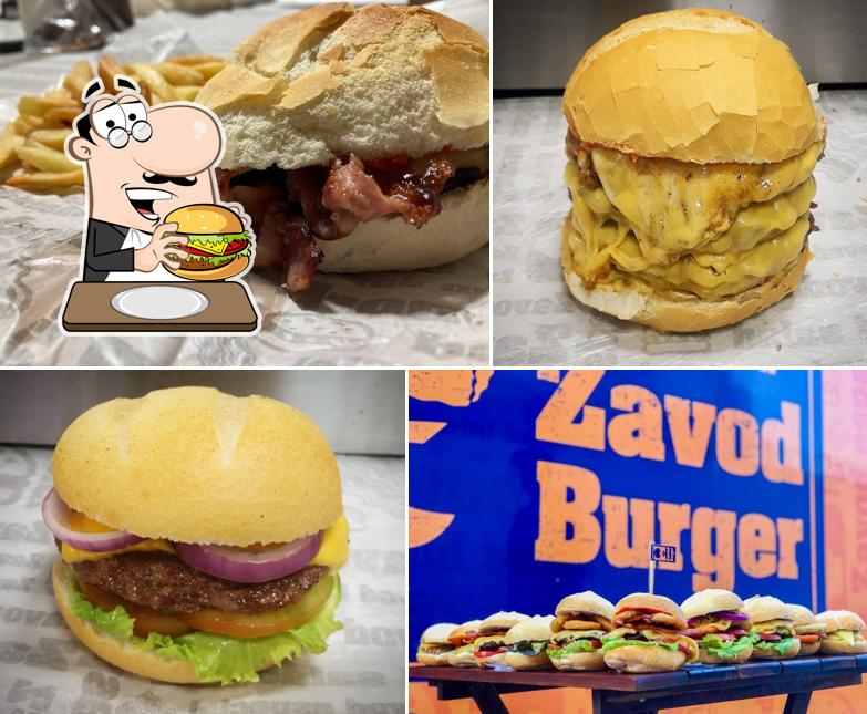 Os hambúrgueres do Zavod Burger irão satisfazer uma variedade de gostos