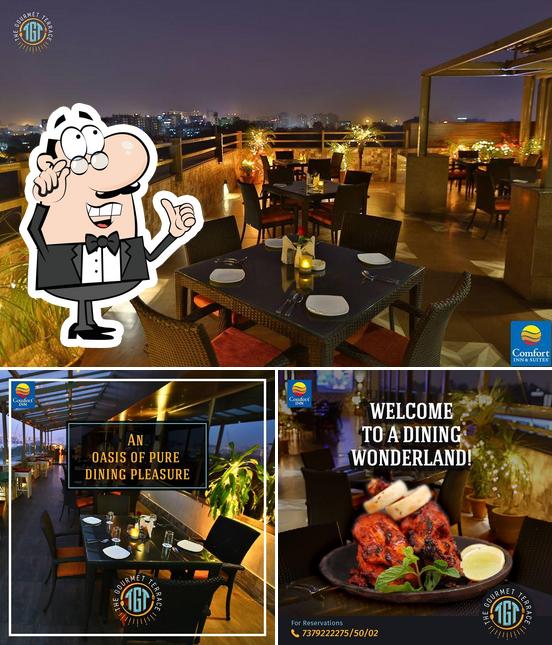 The interior of The Gourmet Terrace