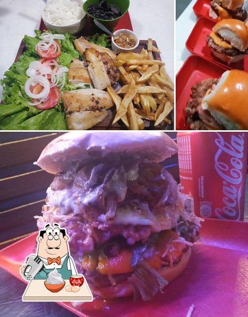 Praia do Carioca Búzios hamburgueria artesanal serve uma seleção de pratos doces