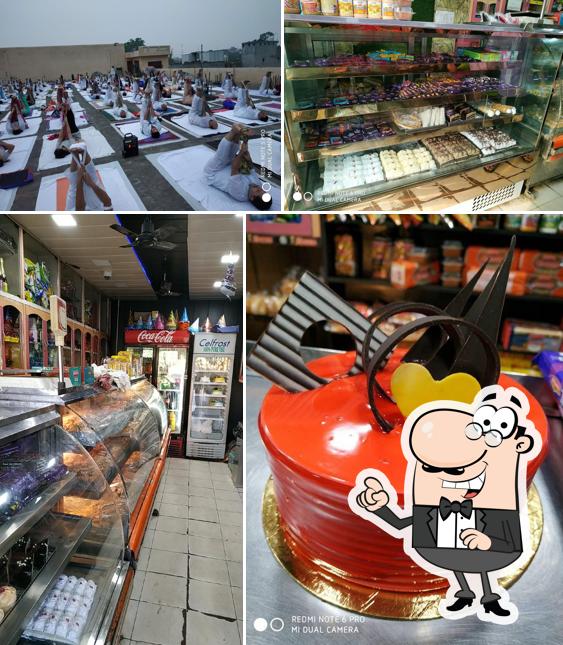 The interior of Vishal Bakery