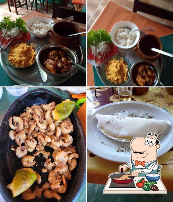 Curry de frango em Restaurante da D'Ajuda