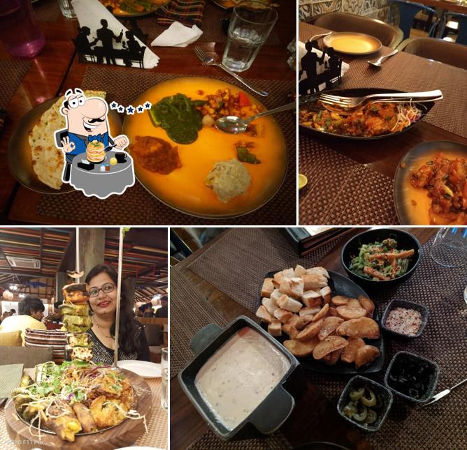 Food at The Oak's Restaurant and Banquet Hall