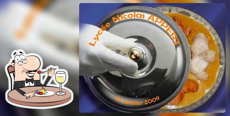 Plats à Restaurant d'application - Lycée Nicolas Appert