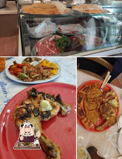 C'è un'ampia varietà di pasti per gli amanti della carne