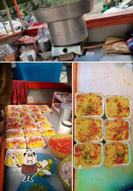 Meals at Jeetu Poha Shop