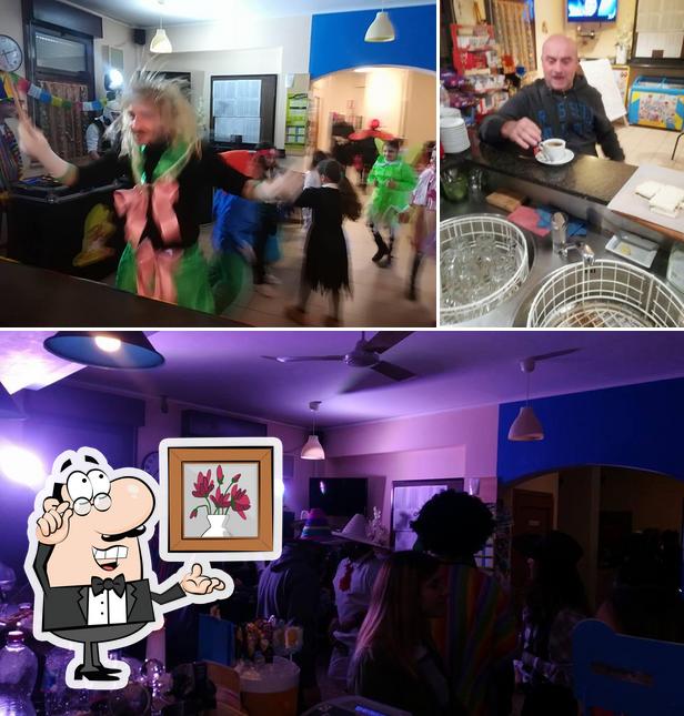 Gli interni di Bar del Circolo Vallone