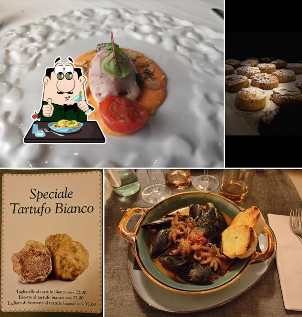 Platti al Osteria del Borgo Antico