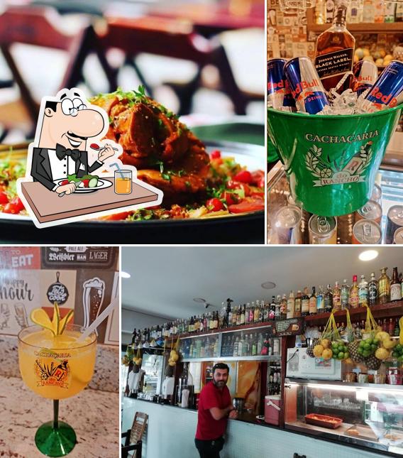 Comida em Cachaçaria do Rancho Santana