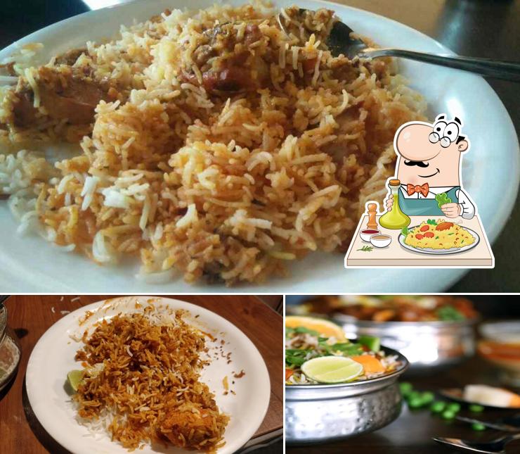 Food at Hyderabadi's (Dum Biryani) - Best biryani in Vadodara/Baroda