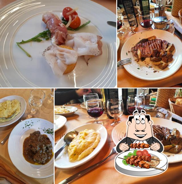 Platti al Trattoria La Nuova Rustica