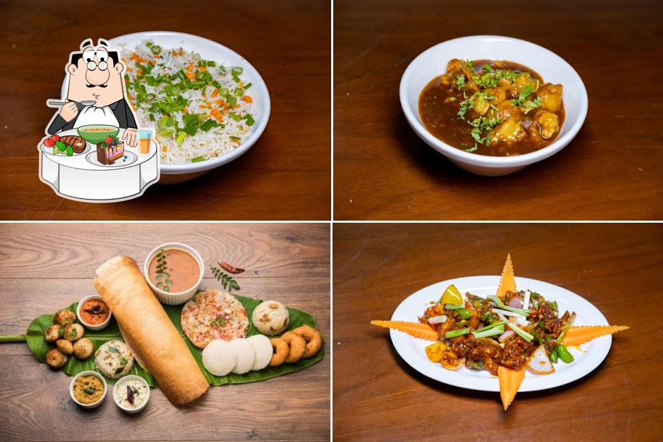 Hot and sour soup at Hotel Sree Abhirami