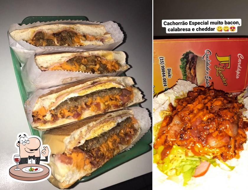 Platos en JF Lanches