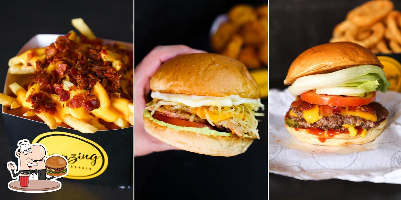 Hambúrguer em Amazing Smash Burguer