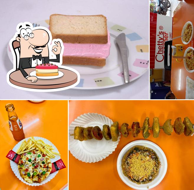 Cheesecake at Chetty's Corner Kodigehalli