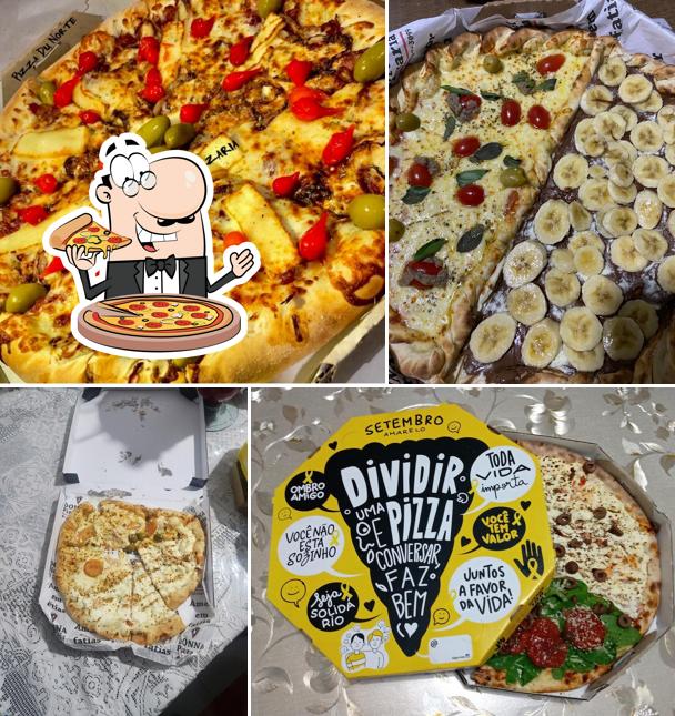 Escolha diversos estilos de pizza