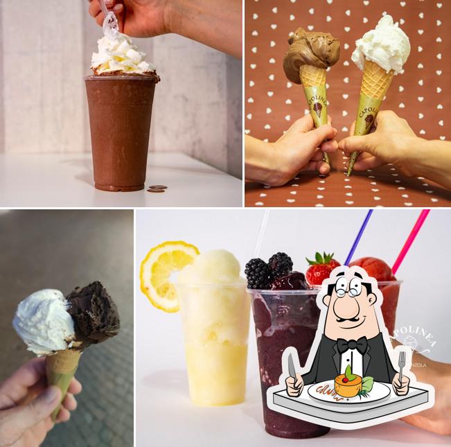 Mousse al cioccolato al Gelateria CAPOLINEA