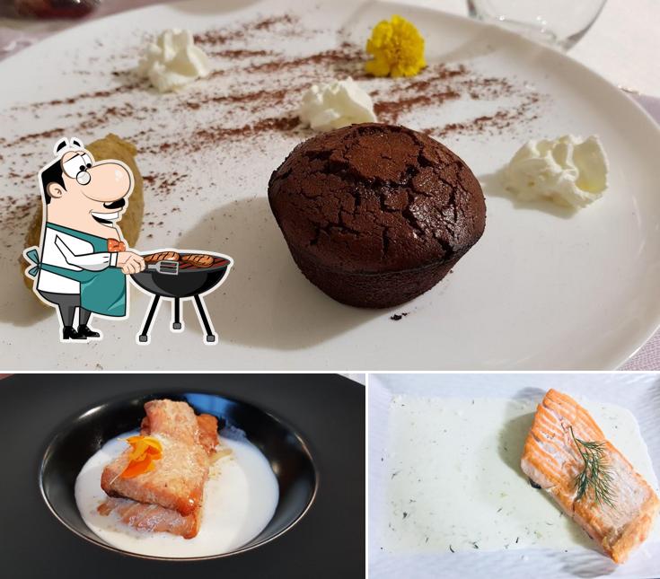 C'è un'ampia gamma di pasti per gli amanti della carne