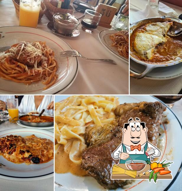 Esparguete à bolonhesa em Cantina Gadioli