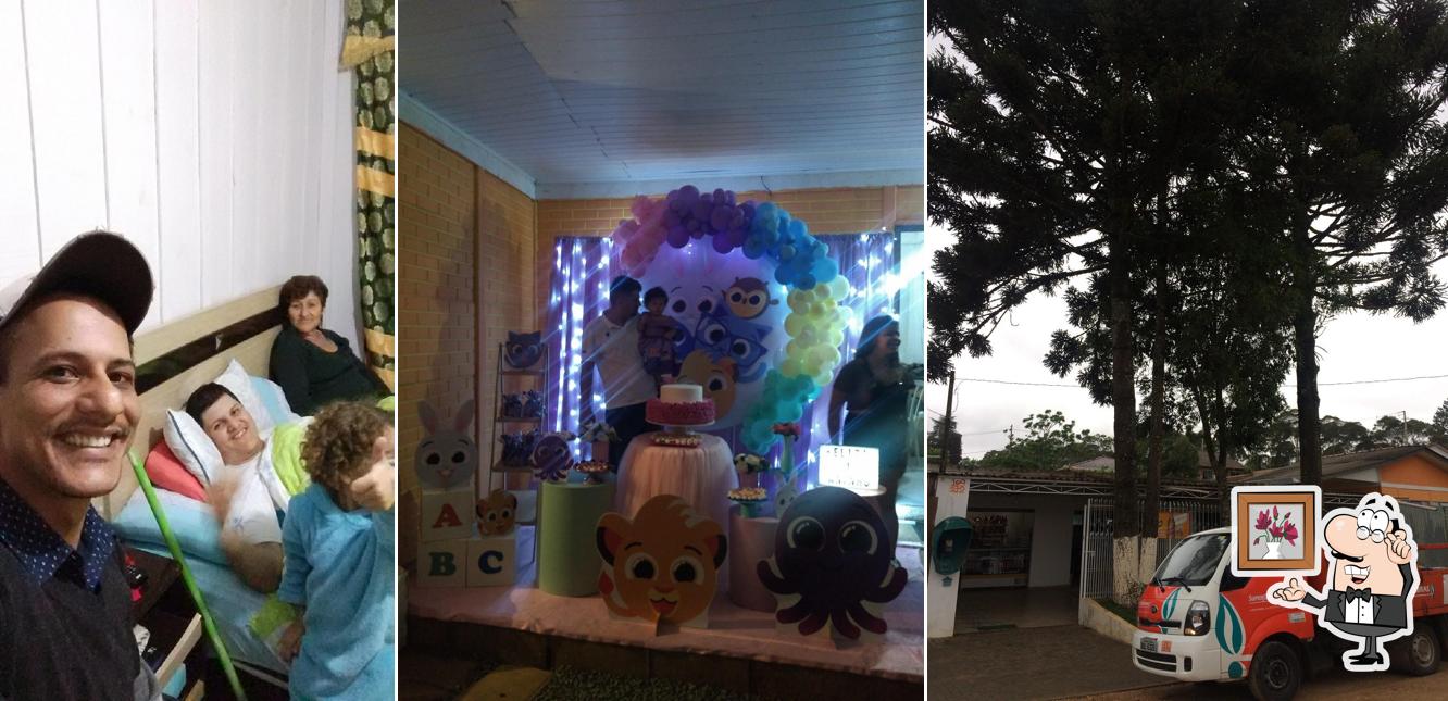 O interior do Bar e mercearia Gaudencio