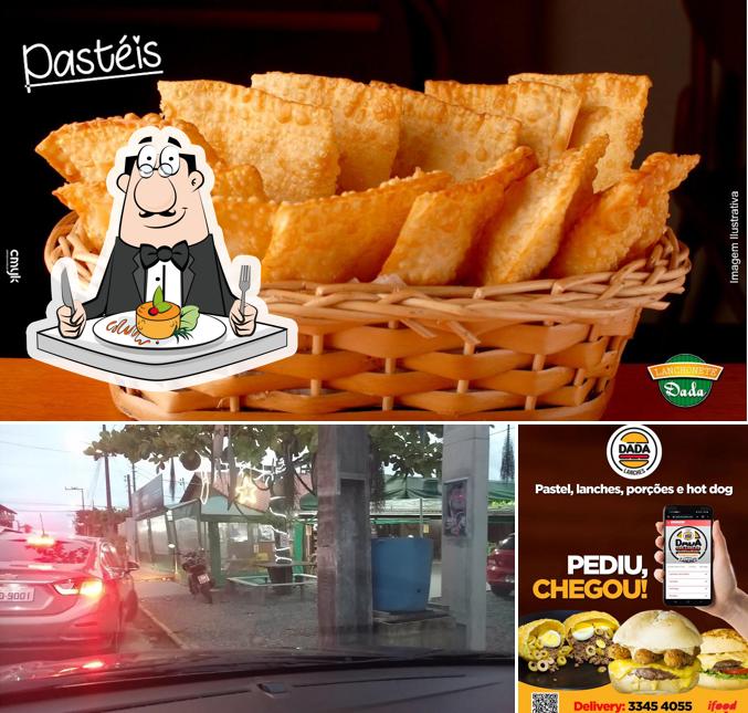 Esta é a imagem apresentando comida e exterior no Duda Lanches Piçarras