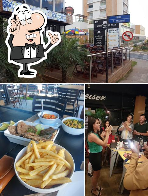 O interior do Butiquim Tijuca