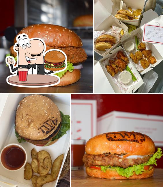 The Wings Factory’s burgers will suit different tastes