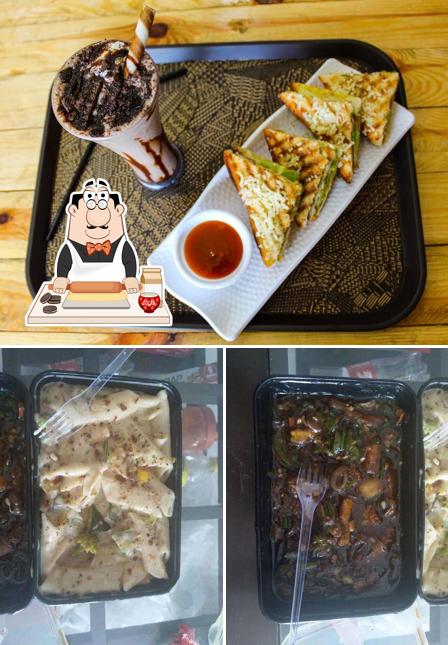 Cafe Hours offers a range of desserts