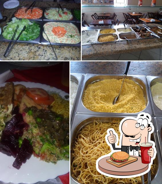 Experimente um hambúrguer no Juba's Restaurante