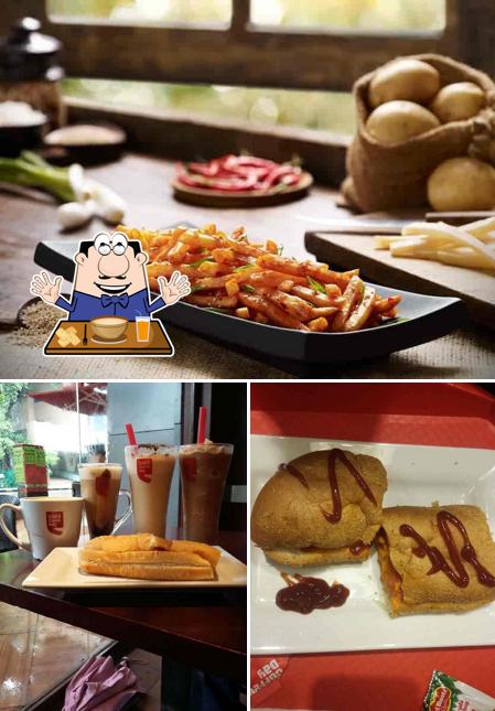 Food at Café Coffee Day